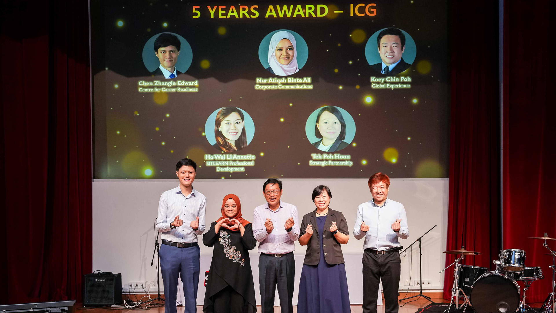 5 years award ICG