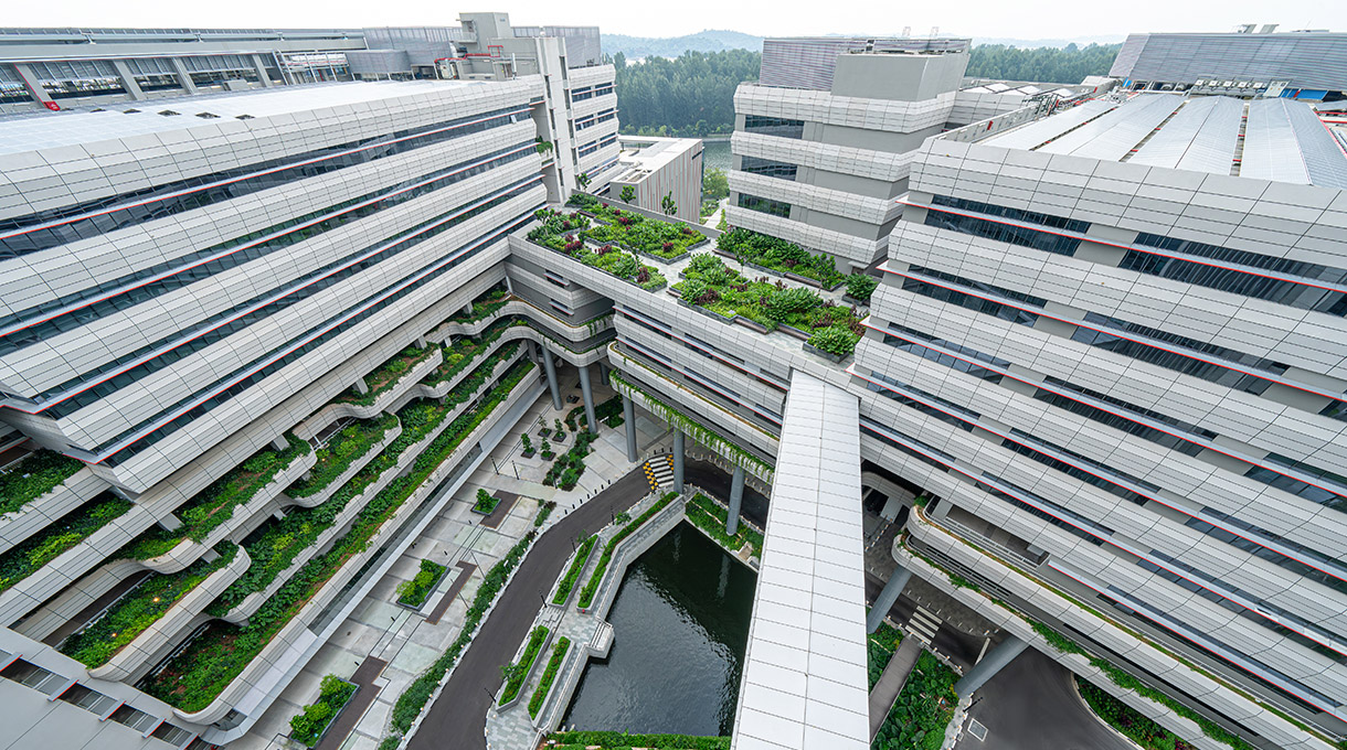 SIT Punggol Campus Aerial View