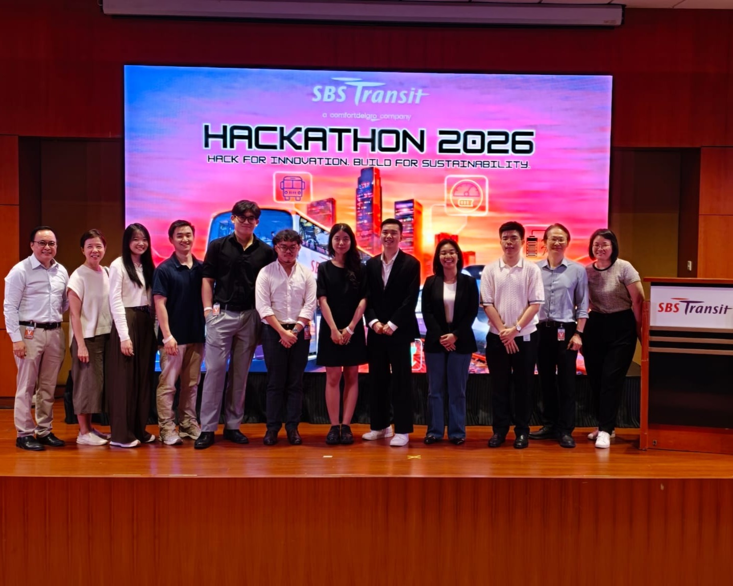 SBS Transit Hackathon: When Students Tackle Everyday Frustrations