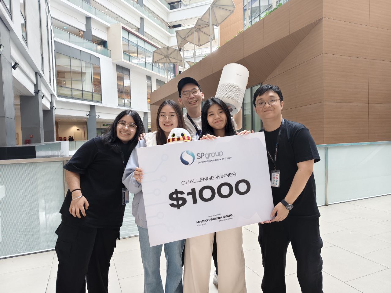 Changing Energy Habits with One Tap: SIT Team Wins with AI-powered Energy Solution at HackOMania 2026