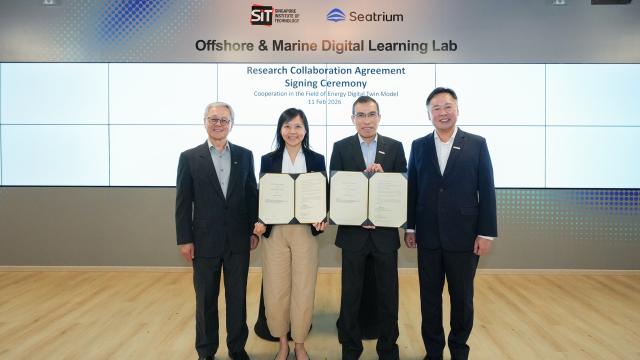 SIT and Seatrium Launch Offshore & Marine Digital Learning Lab to Accelerate Maritime Digitalisation and Sustainability