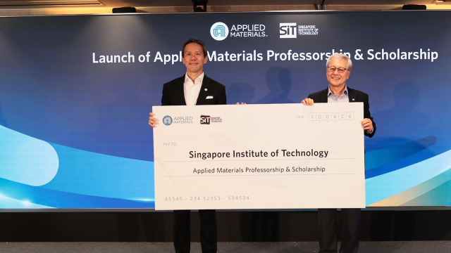 Applied Materials and Singapore Institute of Technology Launch Strategic Partnership to Advance AI-driven Semiconductor Research and Talent Development
